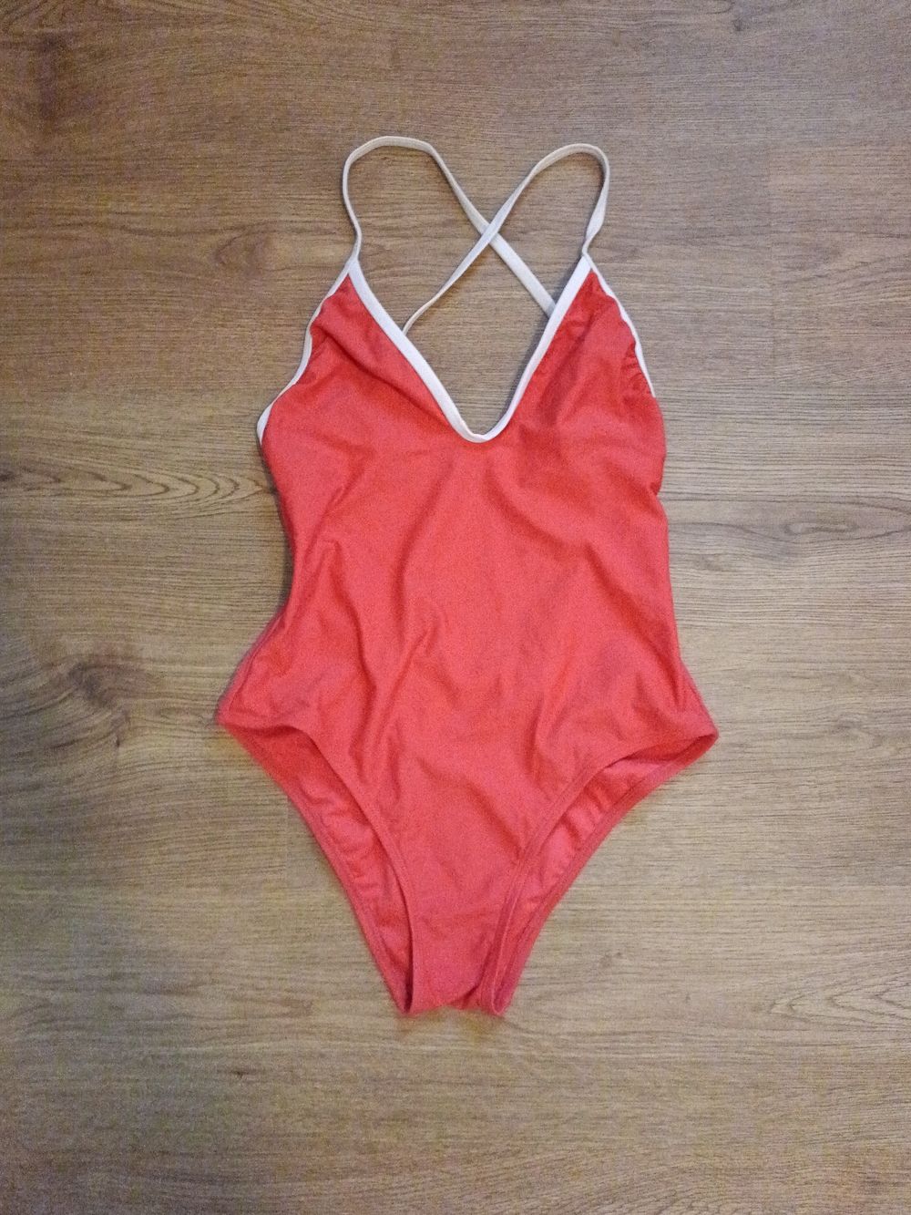 Cherry Red One-Piece Swimsuit